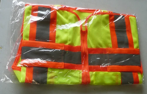 Petra Roc LVM2-PSV-REG ANSI-107 Class 2  Safety Vest, Adjustable Small - X-Large image 5