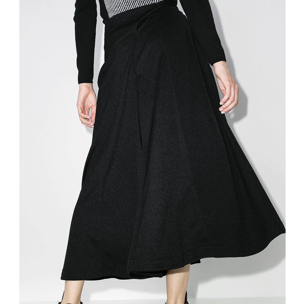 Adidas Y-3 Yohji Yamamoto Women's Classic Track Skirt Black Adidas Y-3 Yohji Yamamoto Women's Classic Track Skirt Black