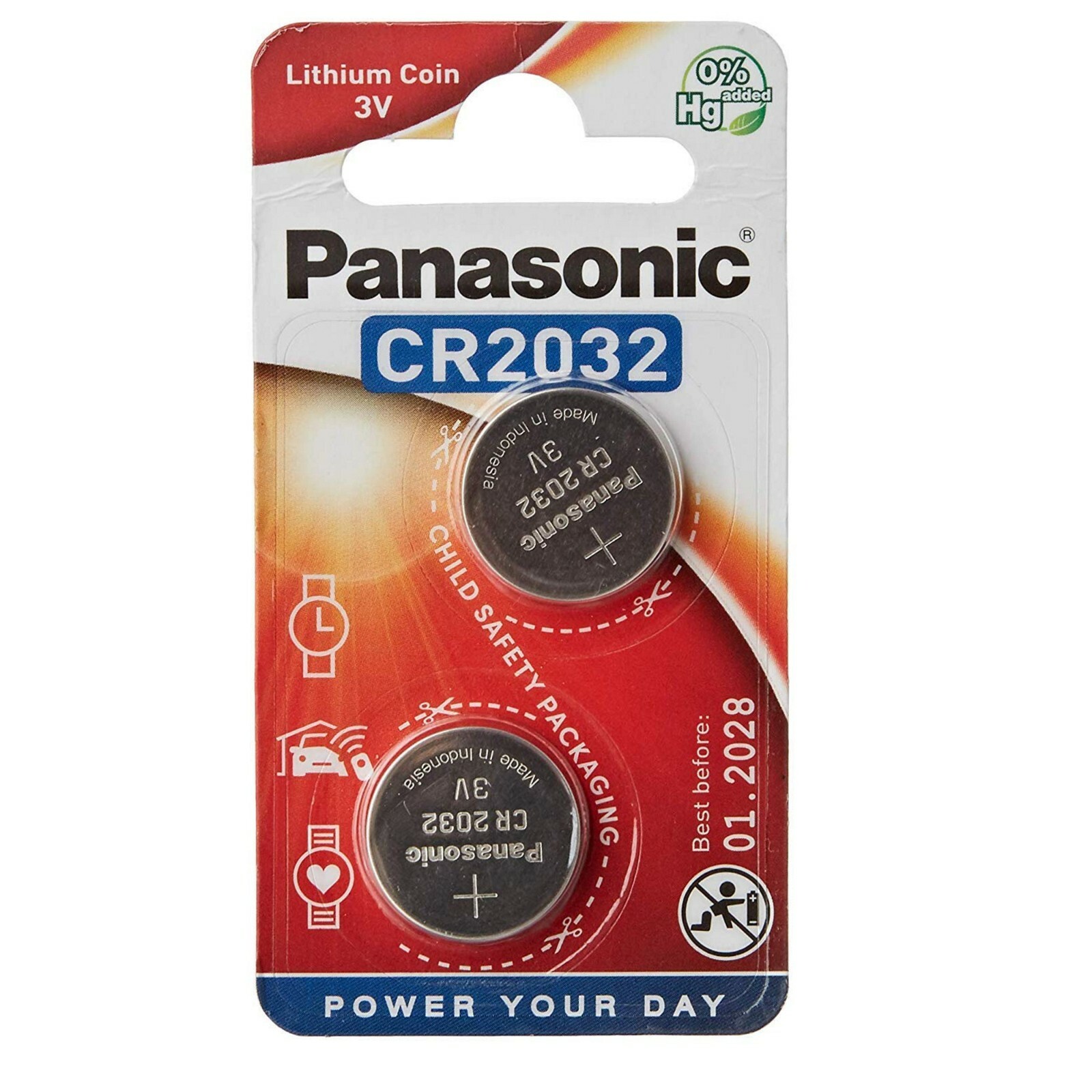 CR2032 Panasonic x2 Lithium Coin Cell 3V Battery Car Key Fobs Toys Remote eBay