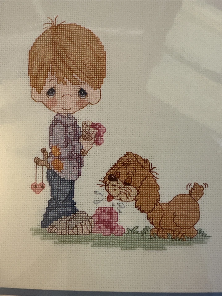 Kit de punto de cruz Alabanza al Señor de todos modos Precious Moments Nuevo en paquete Diseño Gloria & Pat Foto 4 de 4