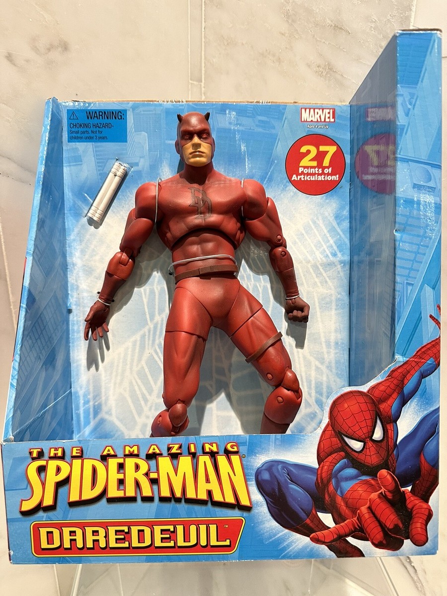 2006 Toy Biz the amazing spider-man “DAREDEVIL 12’ /27 Points of  Articulation