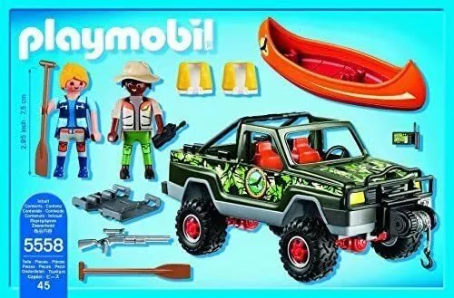 Playmobil adventure store pickup truck