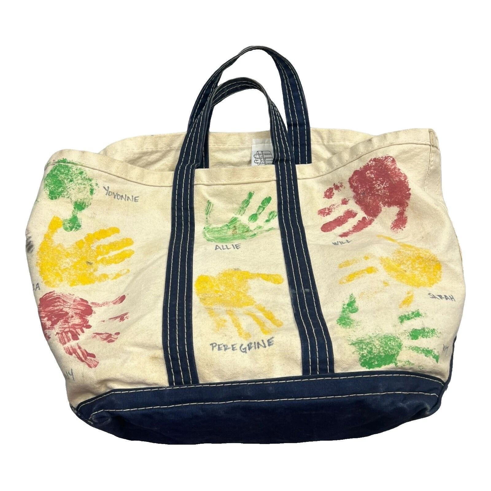 Bolsos vintage de lona Bolsos y carteras grandes