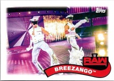 2018 Topps WWE Heritage Tag Teams and Stables Insert #TT-9 Breezango Wrestling