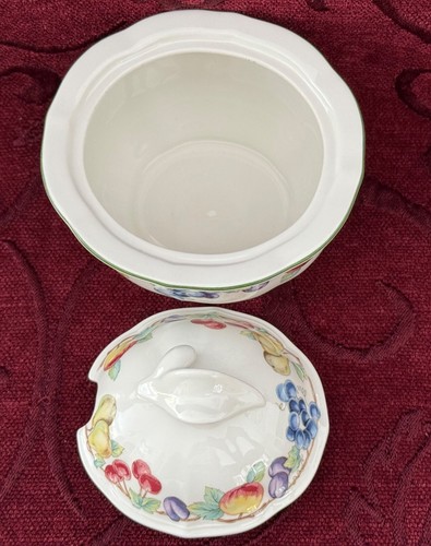 Villeroy & Boch Melina Jam/Jelly/Sugar Pot with Lid Made in Germany - Picture 8 of 10