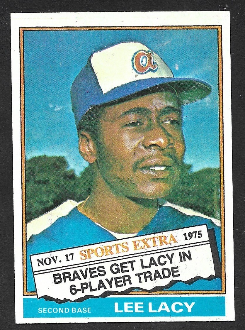 1976 TOPPS TRADED #99 T   Lee Lacy  ATLANTA BRAVES  EX-MINT  A