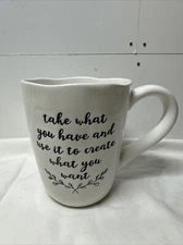 Young’s Inc Take What You Have And Use it To Create What You want Cup 16 oz