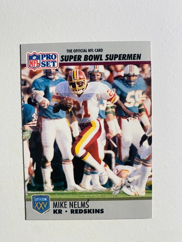 1990 PRO SET #127 MIKE NELMS NM-MT NFL FOOTBALL CARD | eBay