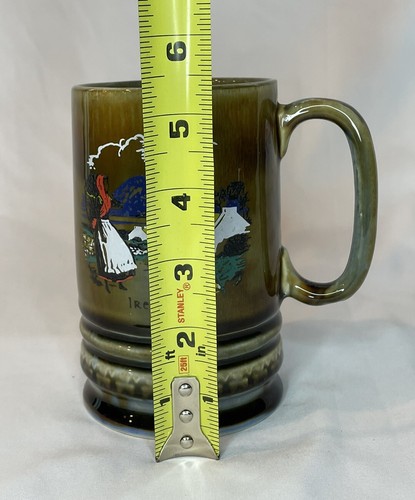 WADE Pottery Irish Mug REUGE Music Box Plays “Killarney” - Picture 5 of 20