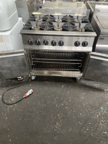 Lincat OD8007 Commercial Gas Cooker 6 Burner+electric Fan Assist Oven,£1500+vat - Picture 3 of 7