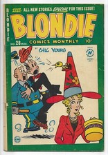 Cover of Blondie Comics Monthly #28