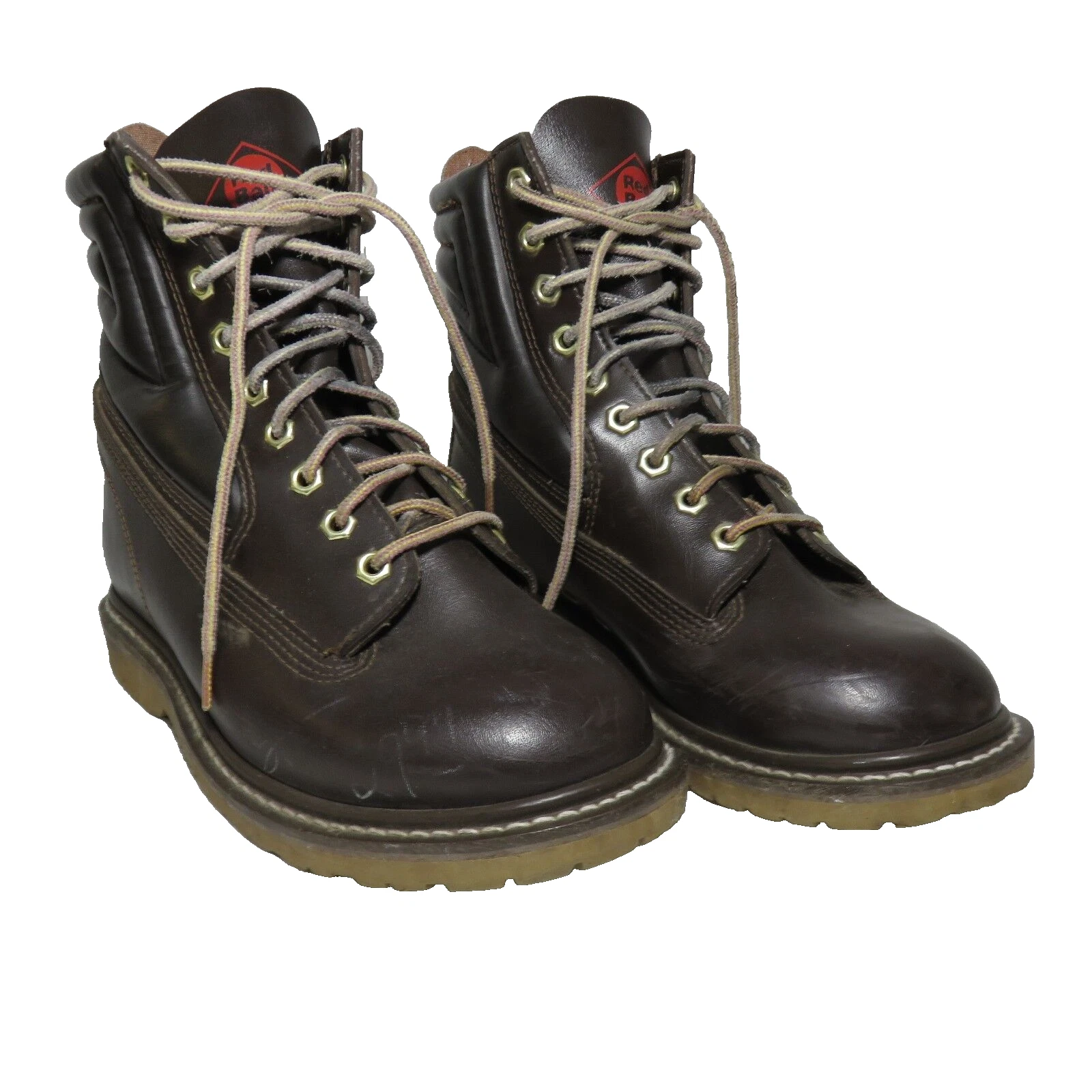 Red Ball Fly Fishing Wading Boots Hiking Mens 8.5 Brown Felt Bottom Sole