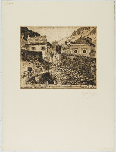 W. BURGER (1882-1964), Airolo, Mappe m. Ansichten, um 1920, Offsetdruck - Bild 3 von 4