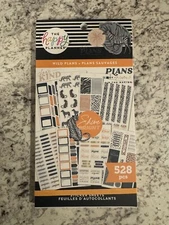 Happy Planner Sticker Book - Wild Plans 528 Pieces 