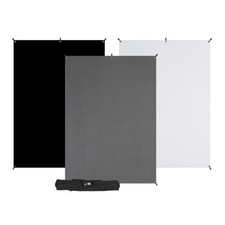 UVG Westcott X-Drop 3-Pack Backdrop Kit 5 x 7'