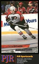 Jason Bowen 1993-94 Ultra #35 Philadelphia Flyers Rookie