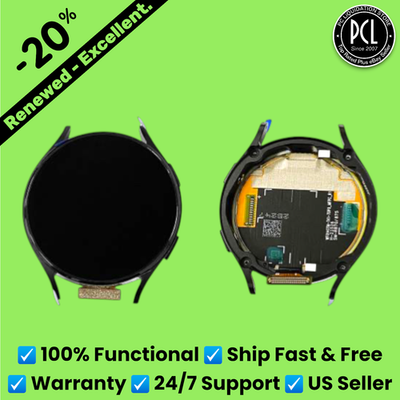 #ad ✅ Samsung Galaxy Watch 4・SM R870 R875・44mm・Genuine Display Screen Frame Black ✅ $40.00