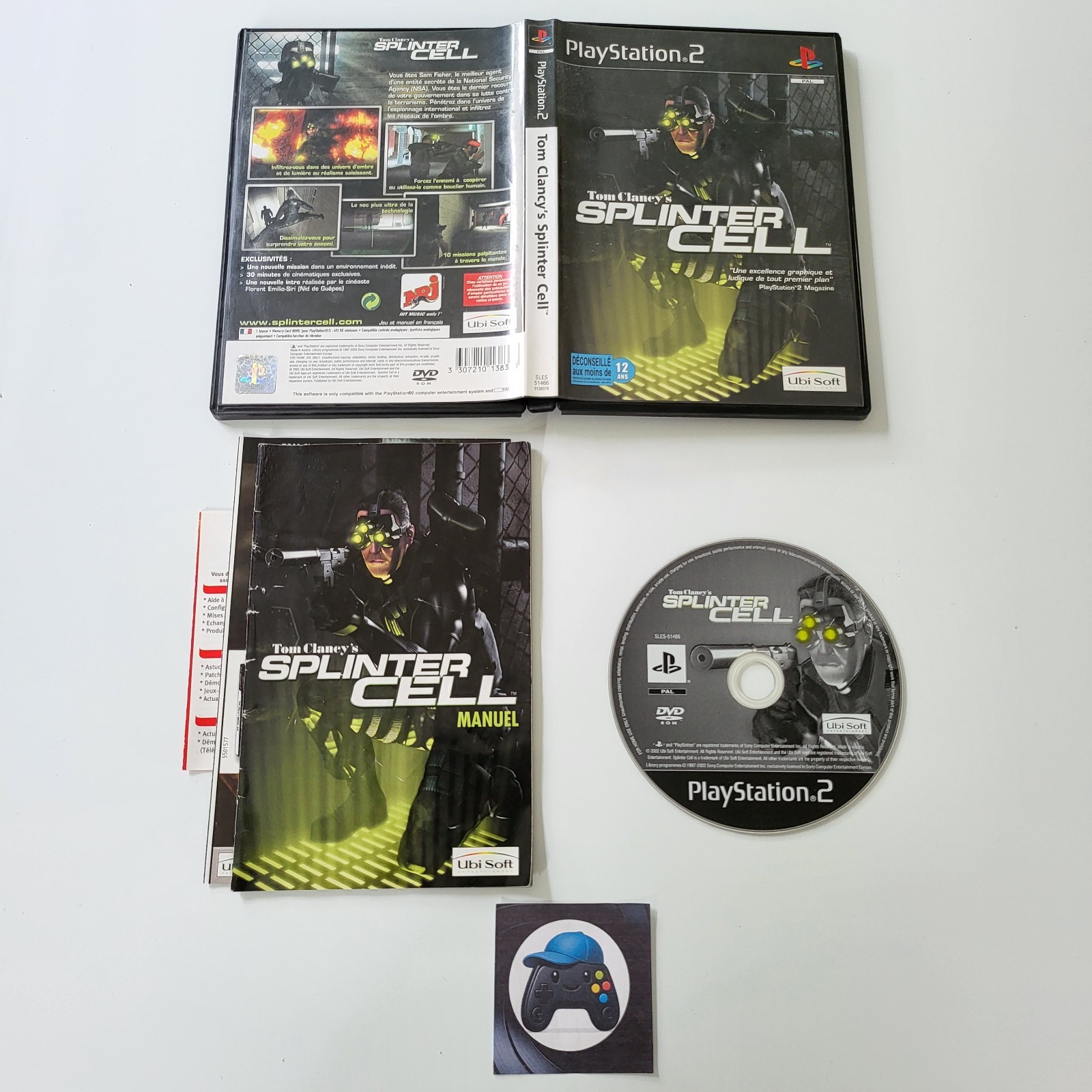 Splinter Cell : Jeu complet pour Ps2 en VF