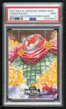 2022 Marvel Metal Universe Spider-Man 1/1 Jomar Bulda PSA 9 Auto Sketch 0bk3