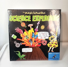 The Magic School Bus Science Explosion Board Game Volcano STEM Toy New Sealed.