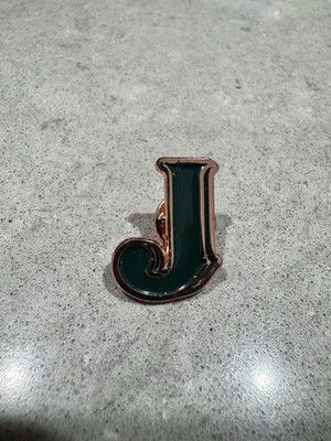 Jameson Lapel Pin Green J