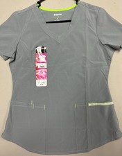 Scrubstar Women  s Active V-Neck Scrub Top Size S NWT
