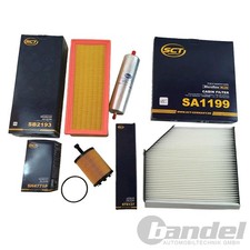 FILTERSET LUFTFILTER POLLENFILTER ÖLFILTER KRAFTSTOFFFILTER für AUDI Q5 A4 A5