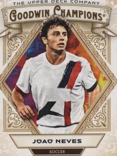 ウィリアムジョセフNew Costal ニューコースタル フィッシングベストレア JOAO NEVES RC 2025 Upper Deck Goodwin Champions #15 Soccer ROOKIE