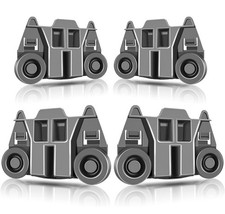 4 Packs W10195417 UPGRADED Dishwasher Wheels Lower Rack For kenmore whirlpool