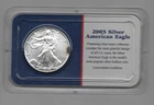 2003 WALKING LIBERTY AMERICAN EAGLE .999 FINE SILVER DOLLAR COIN 1oz. $1 USA