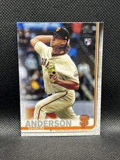 2019 Topps Update Shaun Anderson ROOKIE #US142 San Francisco Giants RC Base
