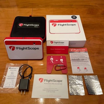 FlightScope Mevo Plus Golf Swing Analyzer Unused High-Performance Ball Flight