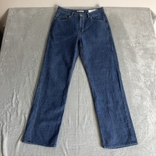 Our Legacy Formal Cut Jeans Mens W30 L31 Blue Bedford Cord Straight Striped