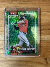 Jackson Holliday SP 2026 Topps Spring Leafy Green Parallel Baltimore Orioles