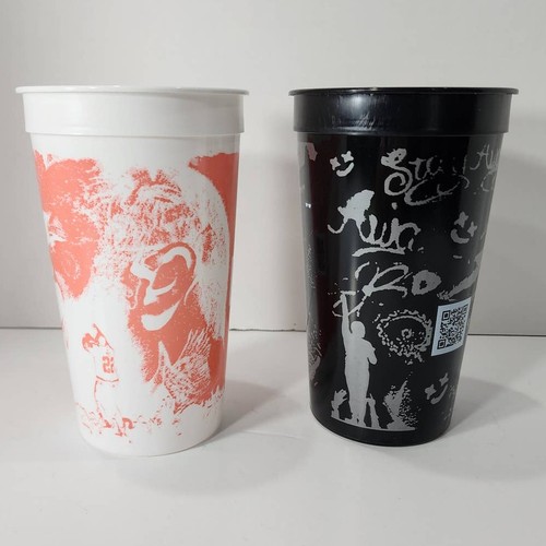 NEW Raising Cane's Post Malone Limited Edition Collector Cups Plastic Tumblers - Picture 3 of 6