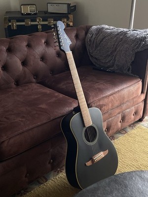 Acoustic Fender Campfire - Joe Strummer Signature Autograph - The Clash Guitar