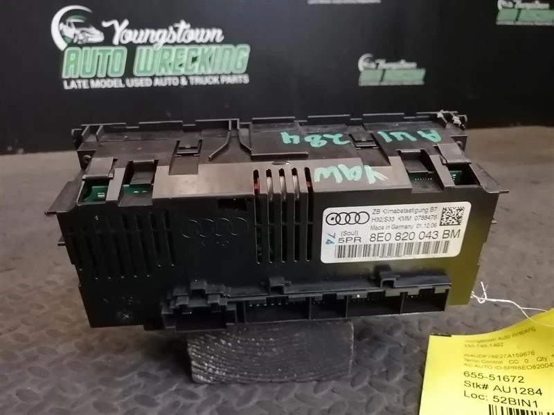 Climate Temperature Control Convertible With Heated Seats Fits 05-09 AUDI A4 164 Foto 2 de 4