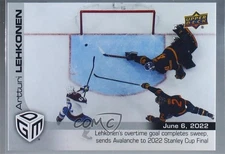 2021-22 Upper Deck Game Dated Moments Playoffs /499 Artturi Lehkonen #104
