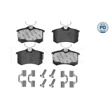 Satz Bremsbeläge Bremsklötze hinten für Skoda Fabia 1 6Y2 6Y3 6Y5 2 542 | 609