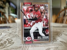 Topps 2026 Series 1 Baseball Will Benson Gold Serial #171 /2026 Reds