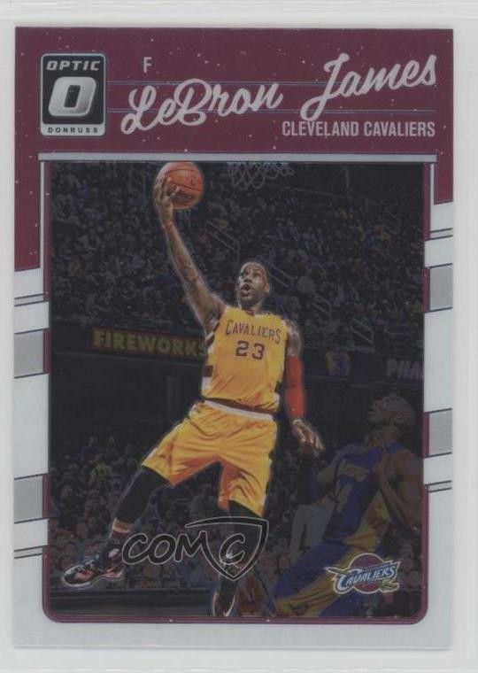 2016 Panini Donruss Optic ( in Background) LeBron James Kobe Bryant #15 HOF 2d9