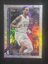 2025-26 Topps #173 P.J. Washington Jr. Foil Pattern Fanatics Mavericks