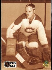 1991-92 Pro Set #341 Jacques Plante