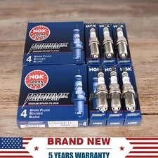 6Pc LFR5AIX11 NGK Iridium IX Spark Plugs For Hyundai Nissan Infiniti Yamaha 4469