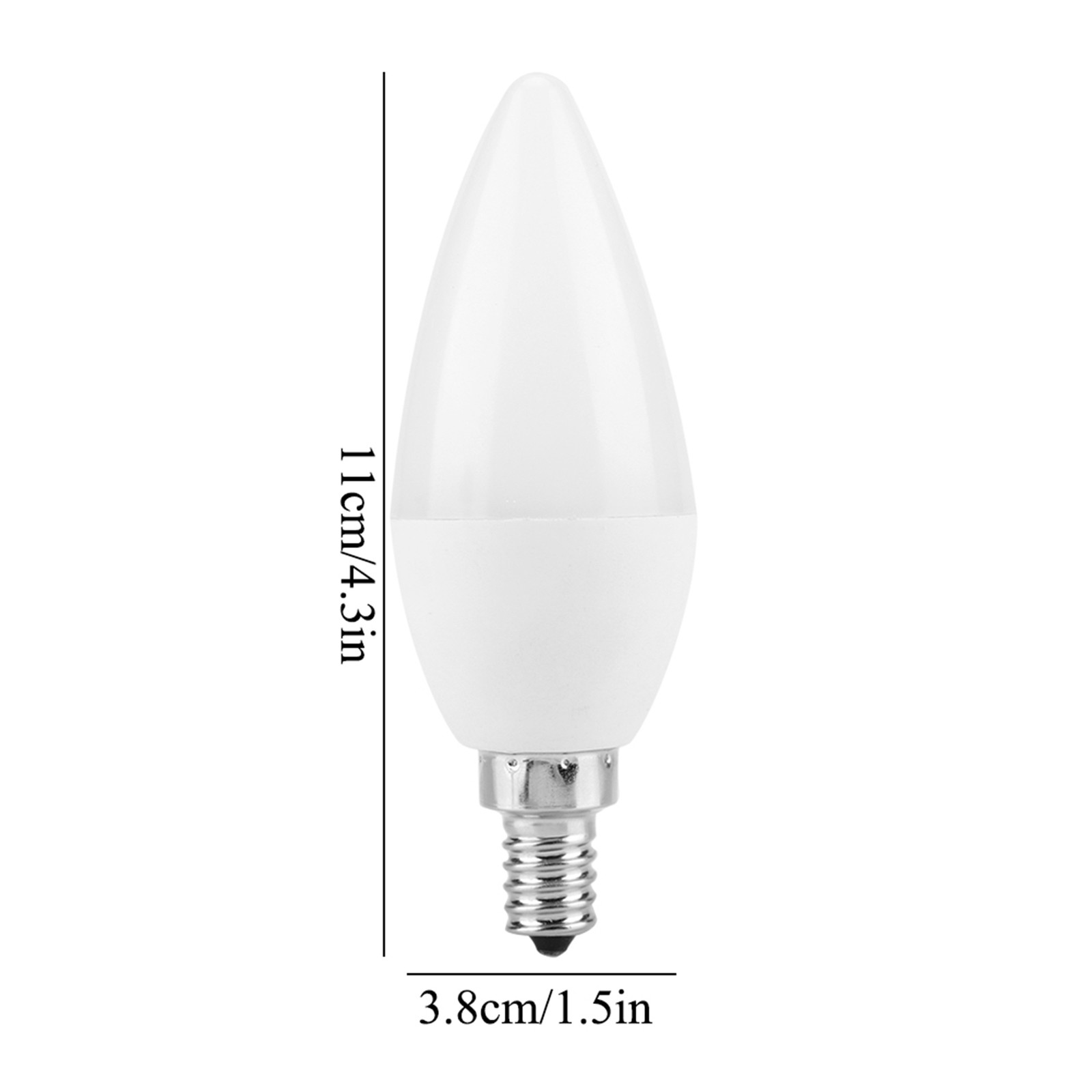 Hot 3W Multi Color Changing LED Candle Light Bulb AC85-265V With Remote