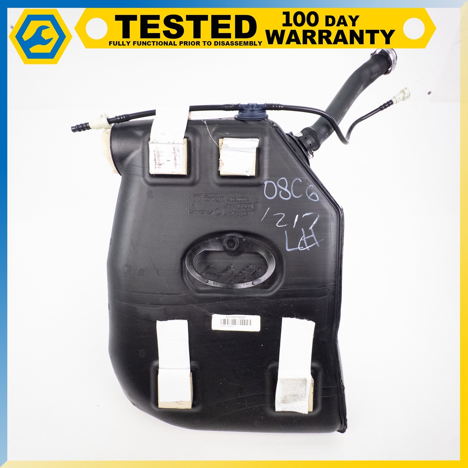 05-13 CHEVROLET CORVETTE C6 XLR REAR LEFT DRIVER SIDE GAS FUEL TANK RESERVOIR OE