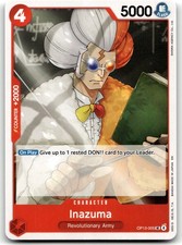 Inazuma UC Carrying On His Will OP13-005 One Piece TCG Normal NM
