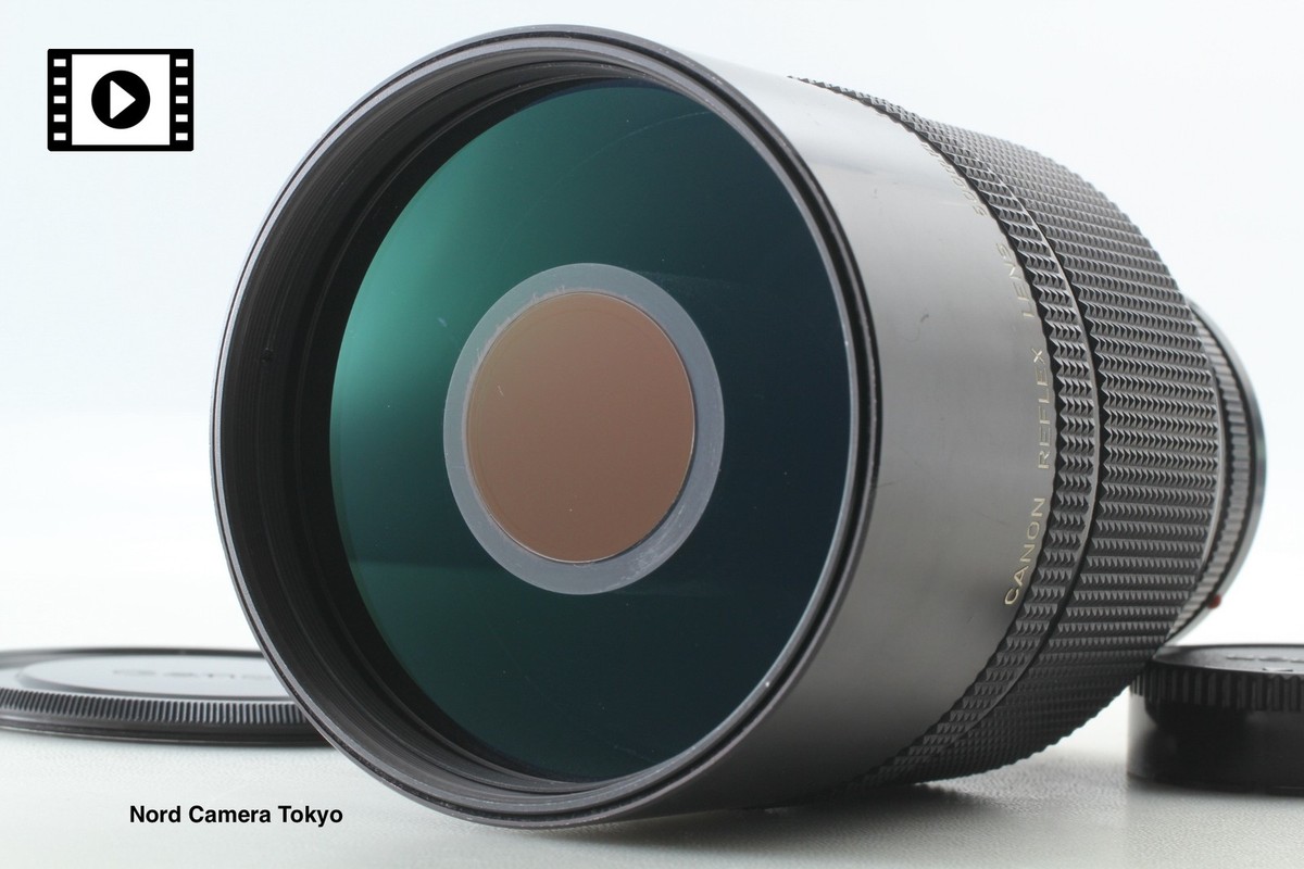 MINT w/Sample Pics.] Canon New FD NFD 500mm f8 Reflex Mirror