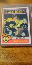 sports cards 1974-75 BOBBY ORR all star  # 130