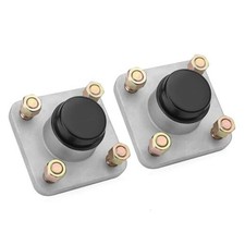 2Pcs Front Wheel Hub  Cover Cap for Yamaha Golf Cart